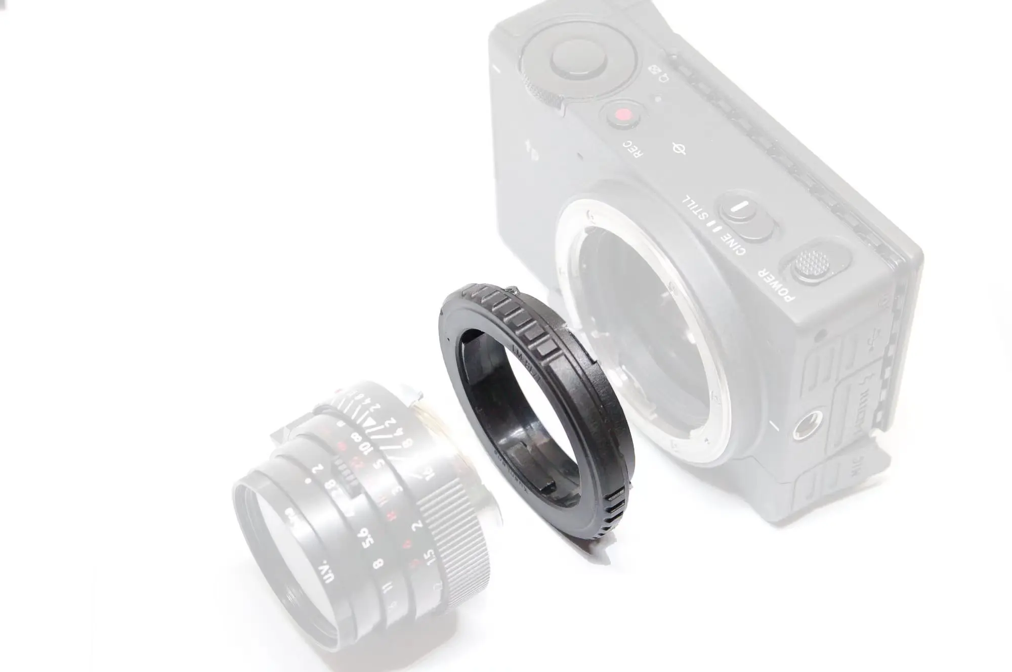 XuanLens Adapter Ring For Leica M Mount LM to Nikon Z Mount Leica SL Leica T Sigma L Lumix L Mount Camera