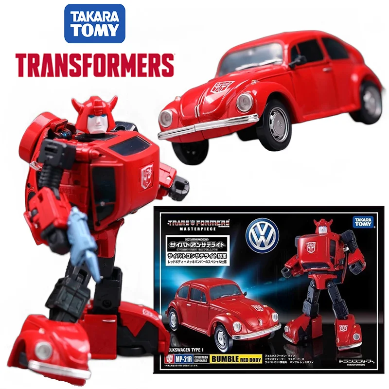 Takara Tomy Transformers capolavoro MP-21R Bumble Red Boy 12Cm Anime Original Action Figure Model Toy collezione regalo di compleanno