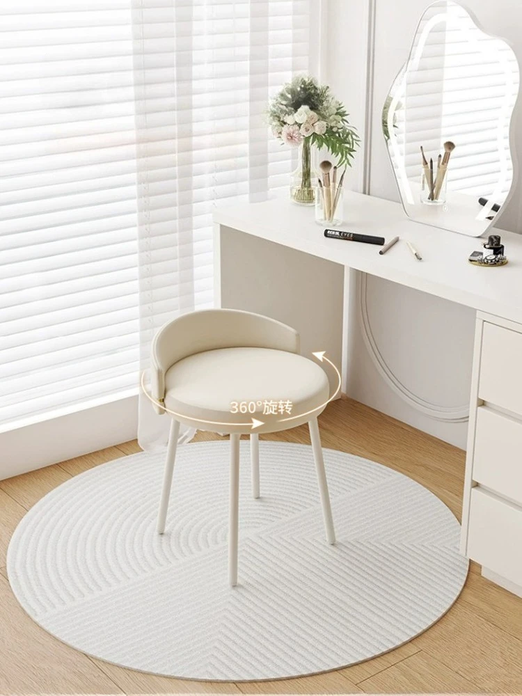 

Мебель для дома Вращающийся стул Табурет для макияжа для спальни Простой стиль Туалетный стул Домашний стул для макияжа Стулья для ногтей Стулья для гостиной