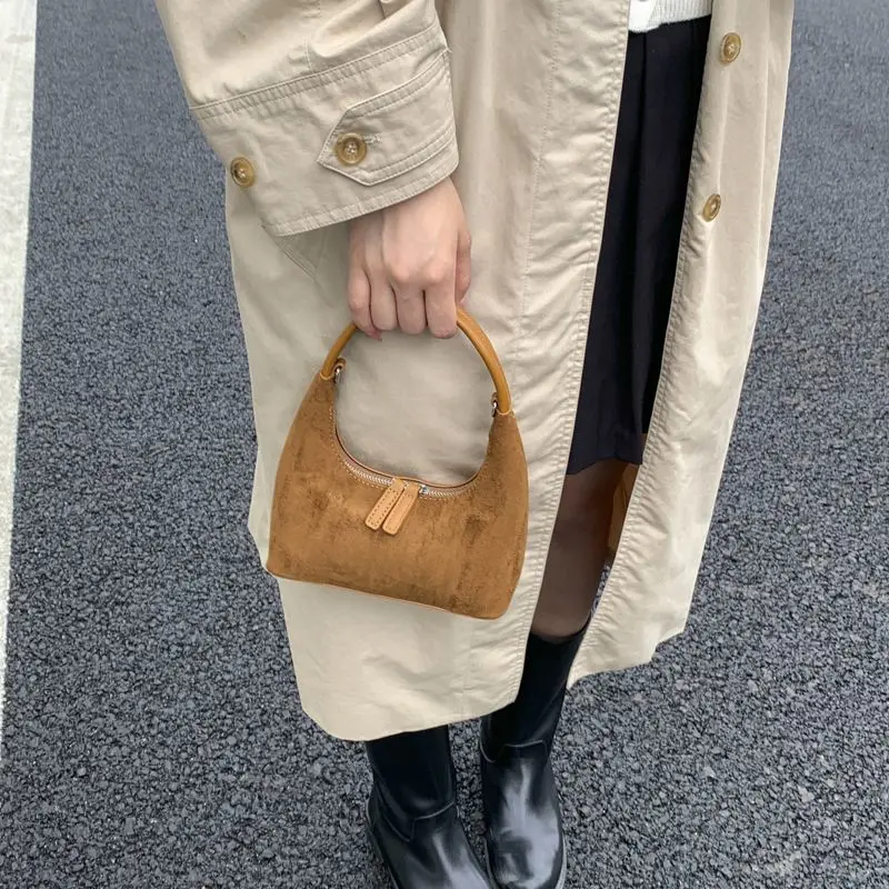 JIAERDI ريترو ماتي حقيبة يد المرأة المدمجة حقيبة كتف رائعة السيدات اليومية الركاب حقائب كروسبودي خريف شتاء جديد 2025