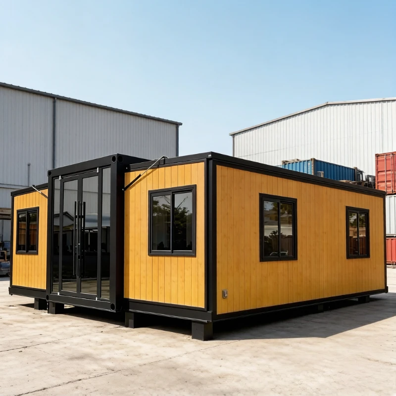 Prefabricated Mobile House 20Ft 40Ft Expandable Container House Prefab Tiny Home 3 4 5 Bedroom Forest Cabin Folding Room