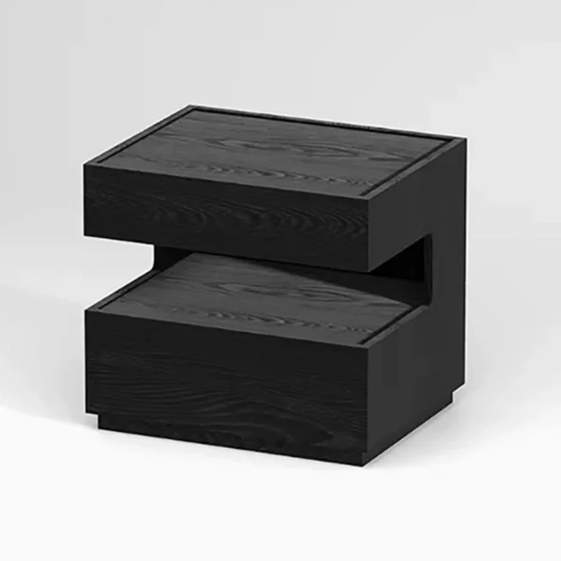 

Modern Trendy Night TableLuxury Black Simple Aesthetic Nordic Bedside Table Italian Modern Mesitaa De Noche Bedroom Furniture