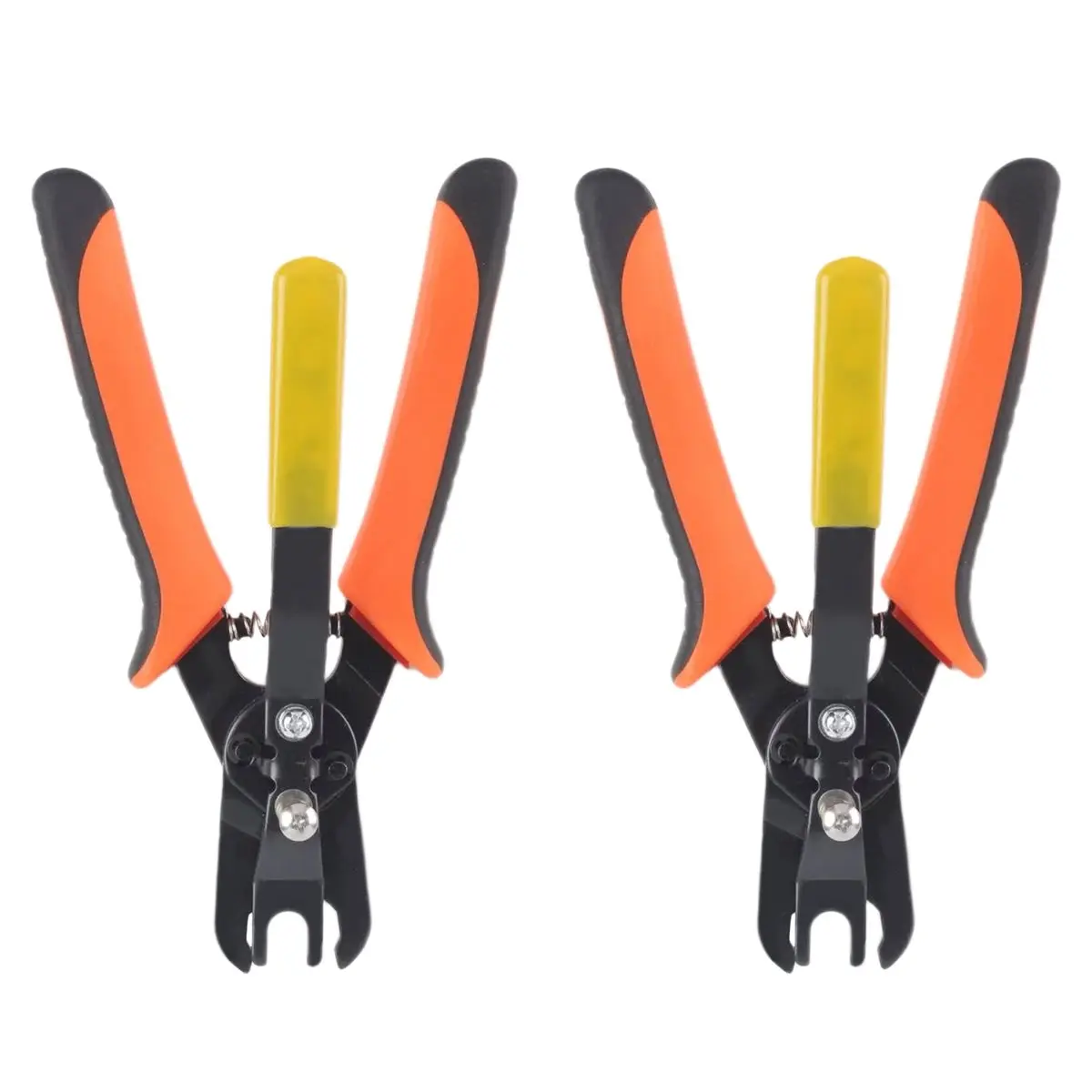 A75K 2Pcs Disconnect Pliers Quick Disconnect Pneumatic Tool Set Push-to-Connect Fittings Removal Pliers
