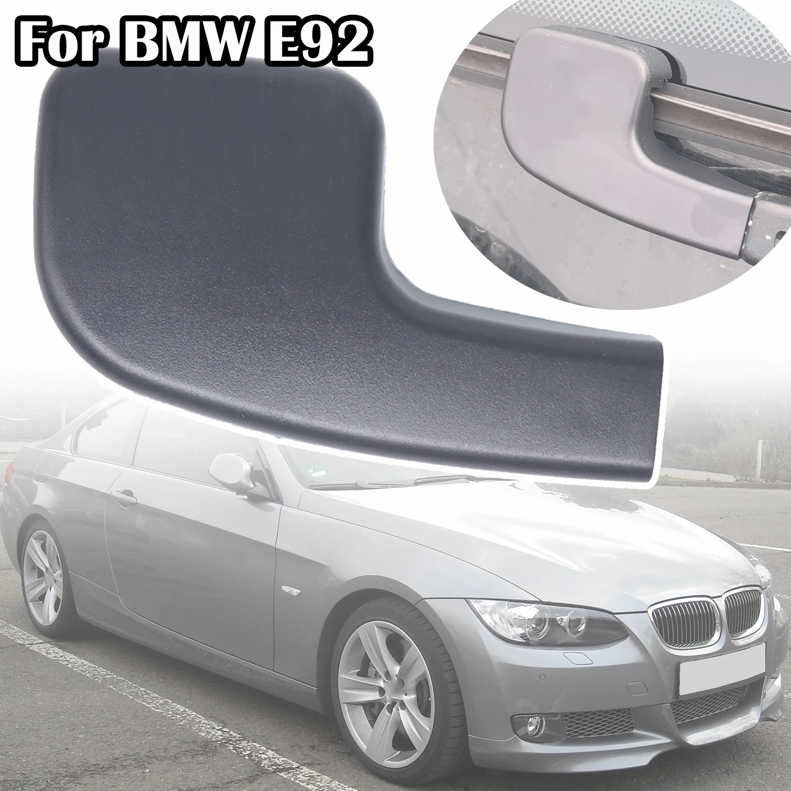 For BMW E92 316/330 i 320/325/335 d 325/330 xi M3 Front Windscreen Wiper Arm Nut Rocker Cap Bolt Cover Replacement 2007 - 2013