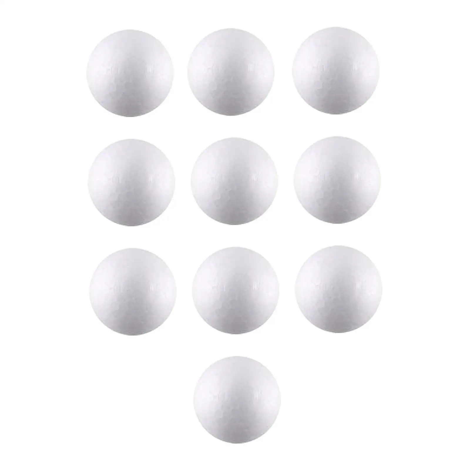 High Density Foam Balls Creative Polystyrene Craft Spheres for DIY Art Projects Handmade Festival Gifts Party Supply