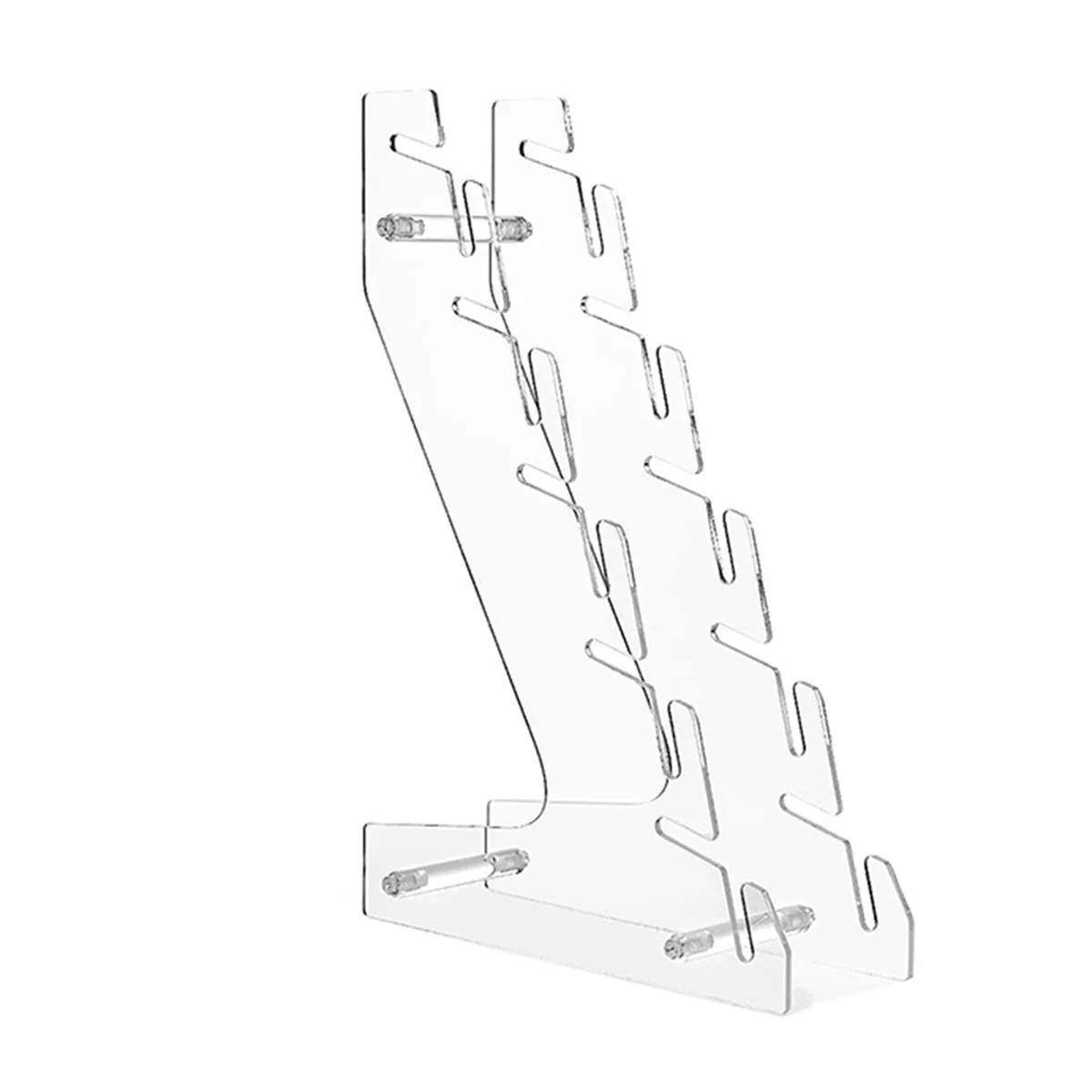 

A04I Acrylic Hat Rack for Baseball Cap, Wall Mount or Stand Up Acrylic Hat Display and Storage for Bedroom, Closet, Dresser