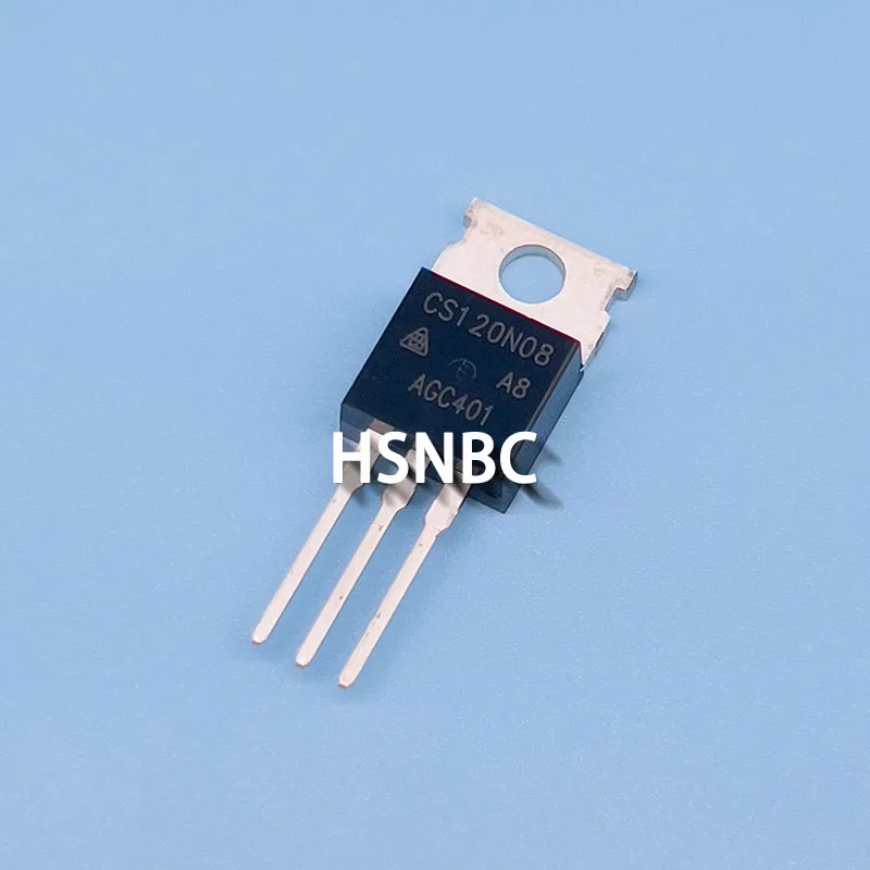 10 Stks/partij Cs120n08 Cs120n08a8 Cs120n 08A 9H 120n08 To-220 120a 85V Mosfet Silicium N-Kanaals Vermogenstransistor 100% Nieuw Origineel