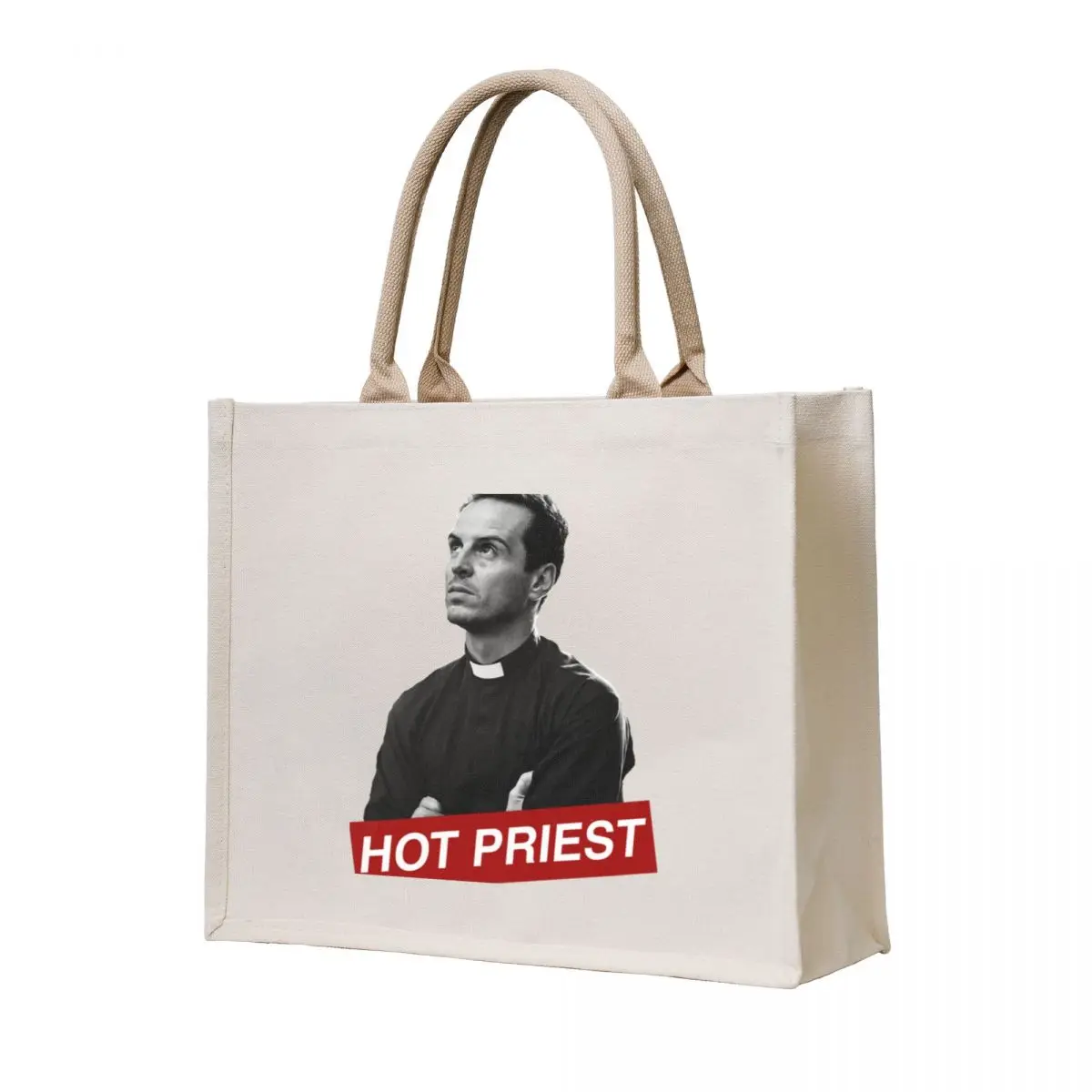 

HOT PRIEST AMEN Tote Bag shopping bag logo tote bags men eco bag folding Lady