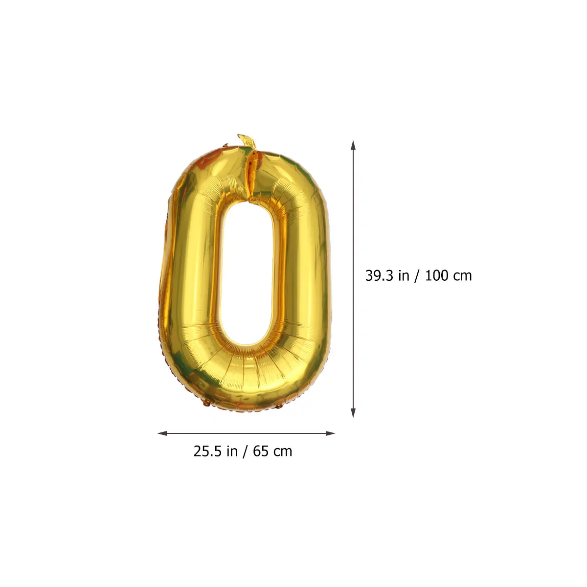 

Golden Balloons 40 Inch Jumbo Foil Number Party Decoration Photo Props Reusable Birthday Wedding Celebrations Supplies