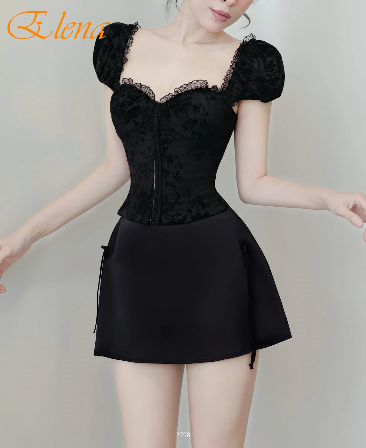 تخصيص ألف خط ساحة طوق قصيرة الأكمام فستان سهرة أنيق دقيق مخصص فساتين المناسبات عالية الجودة فستان الحفلة الراقصة #5