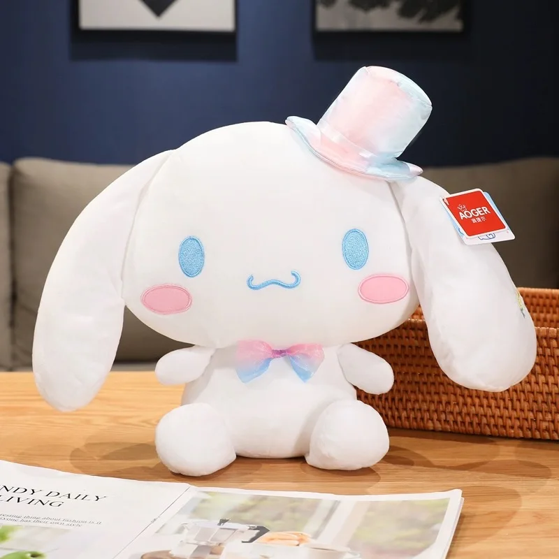 

Кавайная кукла Sanrio Cinnamoroll, плюшевая кукла, подушка, милая собака, кукла, подарки для девушки, подарок на день Святого Валентина