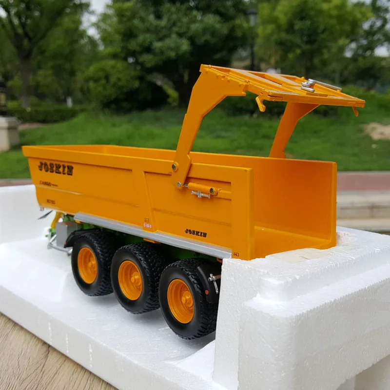 Diecast 1:32 Scale JOSKIN Trans CARGO 7500  Alloy Drag Bucket Dumper Agricultural  Model Collection Souvenir Dsiplay