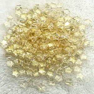 Cinco Pontas Contas Estrela para Fazer Jóias, Cor AB, Vidro Checa, Espaçador Solto, Hairpin, Handmade DIY Acessórios, 8mm, 30PCs 11 principais vendas contas tcheca - №2