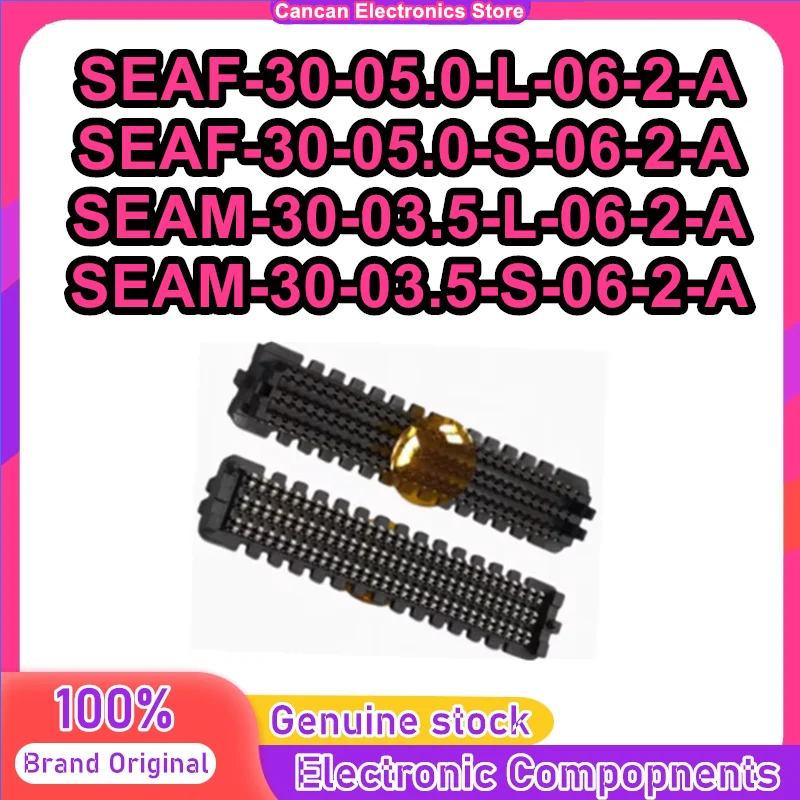 SEAF-30-05.0-L-06-2-A SEAF-30-05.0-S-06-2-A SEAM-30-03.5-L-06-2-A SEAM-30-03.5-S-06-2-A 6-рядный 180-контактный разъем для соединения плат
