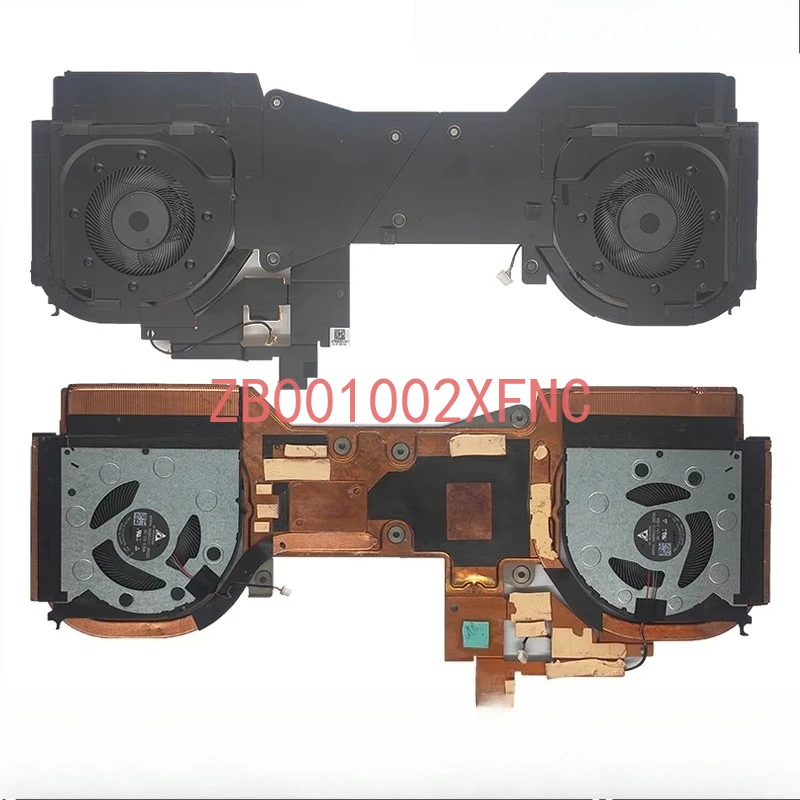 Cooling Fan + Heat Dissipation Module + Copper Pipe for Y9000K 2020H - Laptop Cooling Kit - High Compatibility