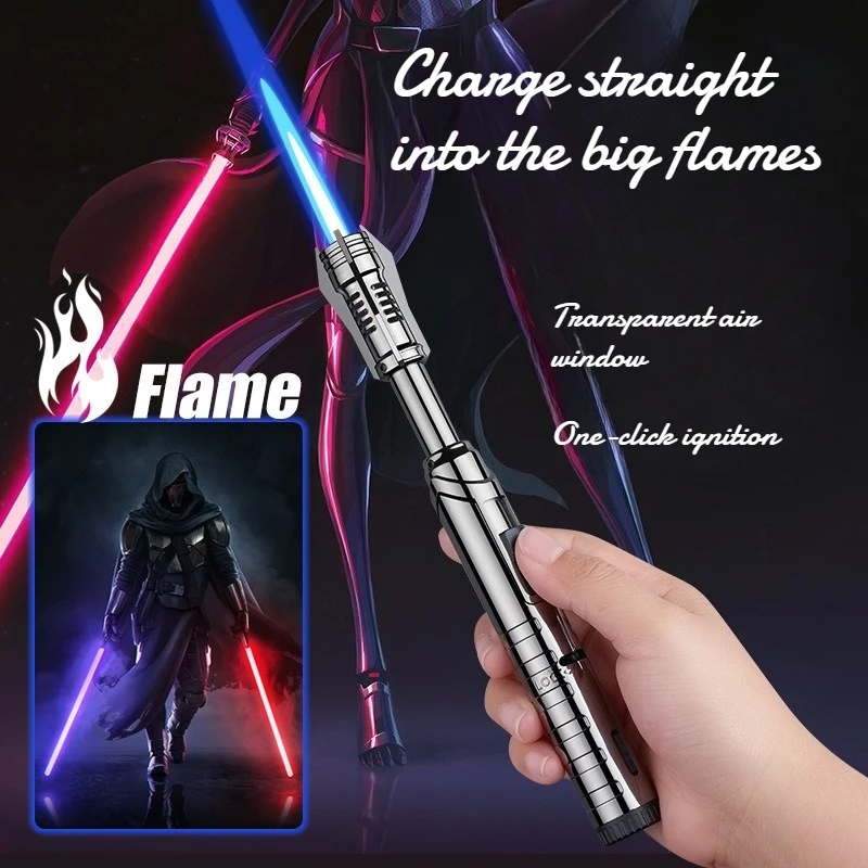 

Inflatable Lighters Lightsabers Spray Guns High-temperature Welding Guns Spot Moxibustion Outdoor BBQ Baking Cigar Accessories