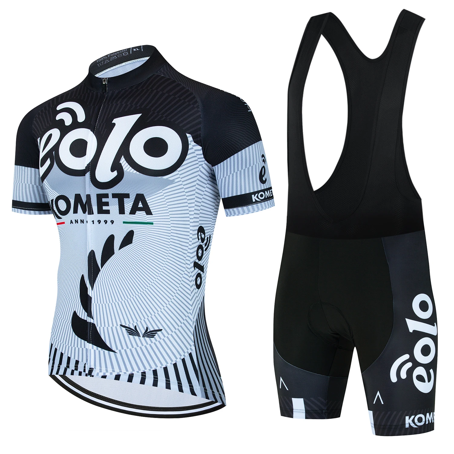 2025 Eolo Kometa Team Cycling Set Man Bike Jersey Short Sleeve Bicycle Clothing Kit Mtb Cycling Wear Triathlon Uniforme Maillo