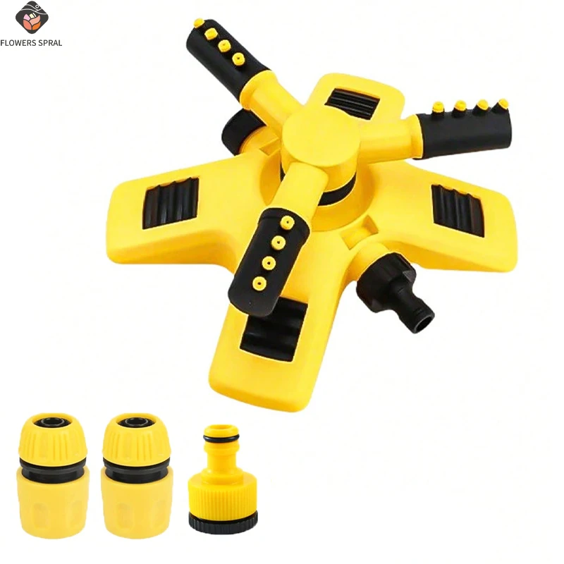 360 ° Fully Automatic Rotating Nozzle, Covering A Large Area Of Garden And Lawn Irrigation Fields, With Optional Styles