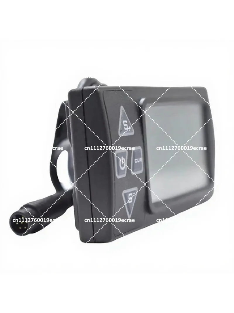 Digital LCD Speedometer for 24V 36V 48V E-Bikes Electric Mountain Bike Scooter