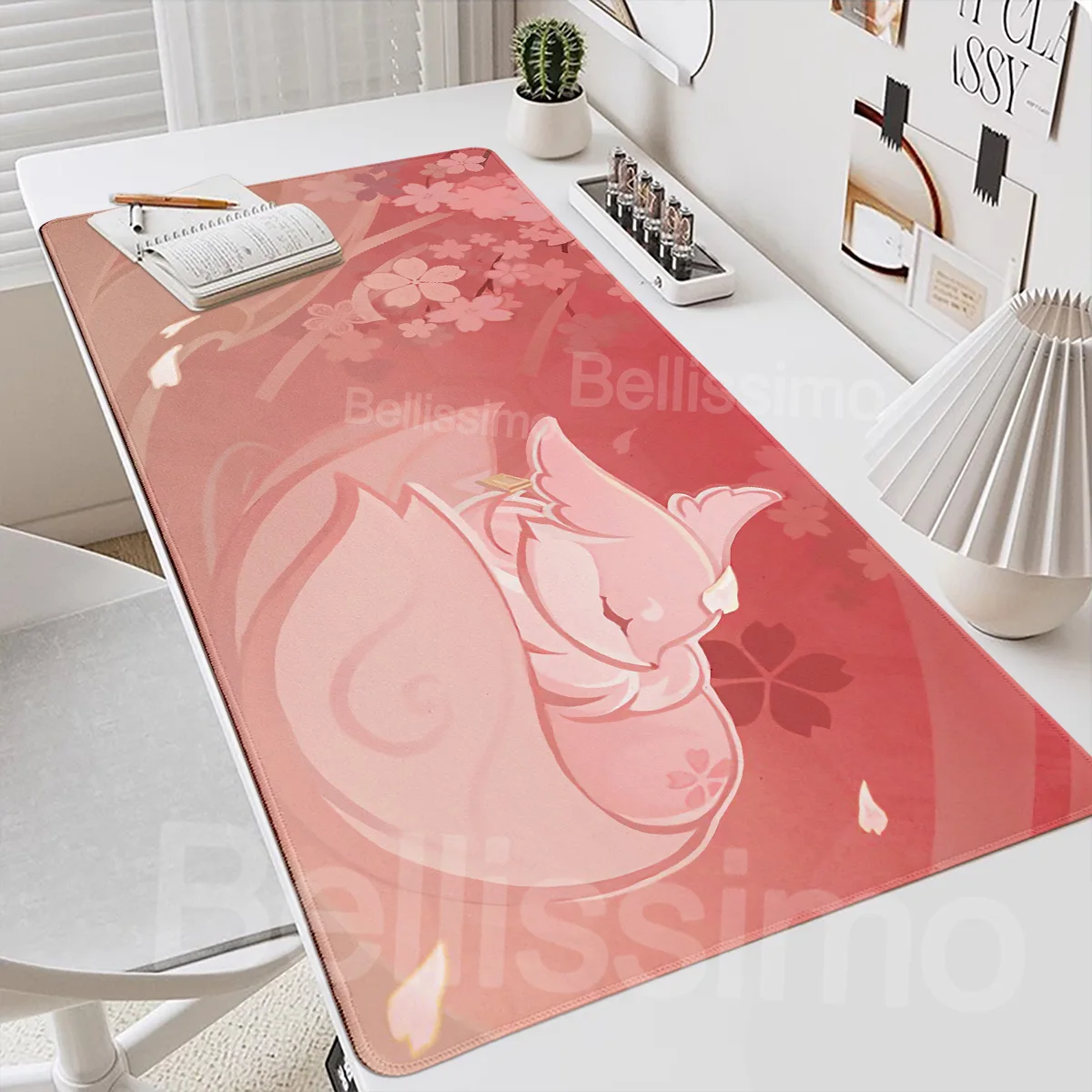 All Inazuma Character Pattern Mouse Pad HD Print Gamers Genshin Lmpact Laptop Yae Miko Raiden Gaming Anime Mousepad Keyboard Pad