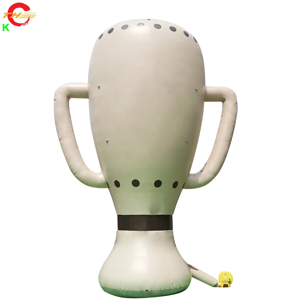 Free Shipping to Door Giant Inflatable Cup Prize Trophy Cup Model for Sport Event Advertising Promotion