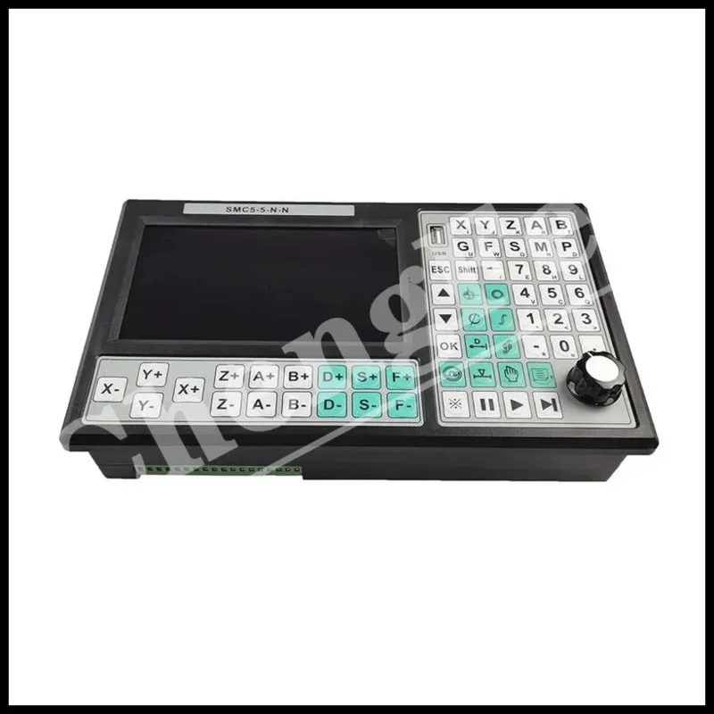 CNC SMC5-5-N-N 5-osiowy RTCP Offline Kontroler USB 500 kHz G-Code 7-calowy duży ekran 6-osiowe koło ręczne zastępuje Mach3 Cyclmotion