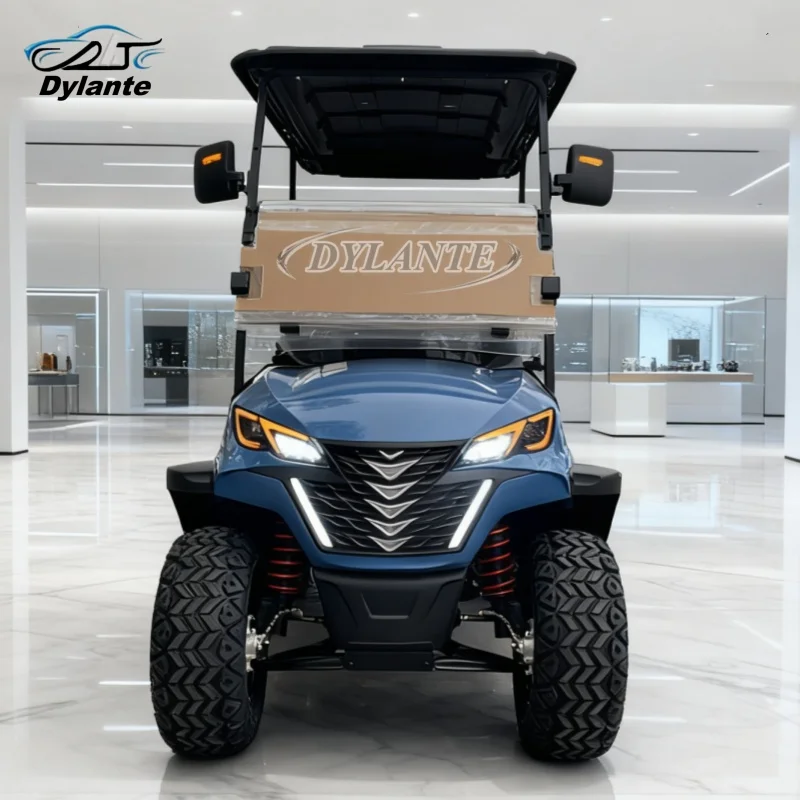 2026 Best Price 2+2-Seat Electric Golf Cart New Condition Beach Buggy with 60V Battery EEC/DOT Compatible With Club Car