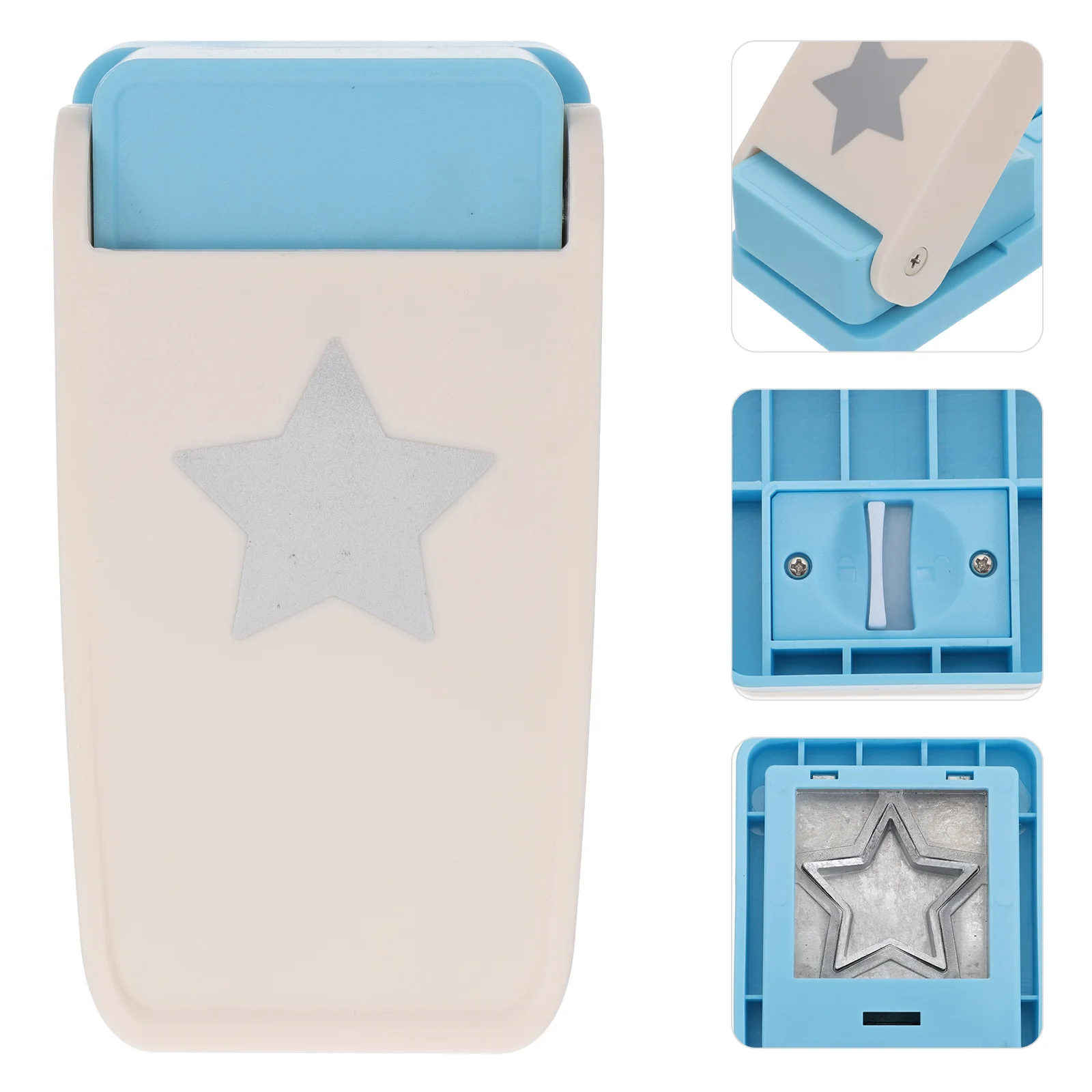 

Embossing Machine Craft Punch DIY Paper Alloy Kids H made Portable Hole Puncher Art Design Scrapbooking Tool Storage