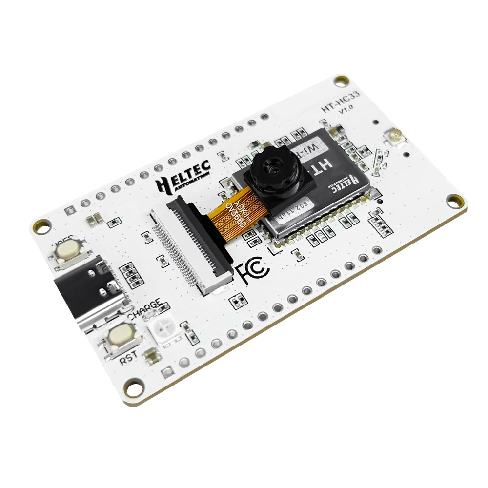 Heltec Wi-Fi HaLow HT HC33 ESP32 مجموعة كاميرا ثنائي النطاق 24 جيجا هرتز فرعي 1 جيجا هرتز شبكة واي فاي بلوتوث بوابة طويلة المدى الوصول اللاسلكي IoT
