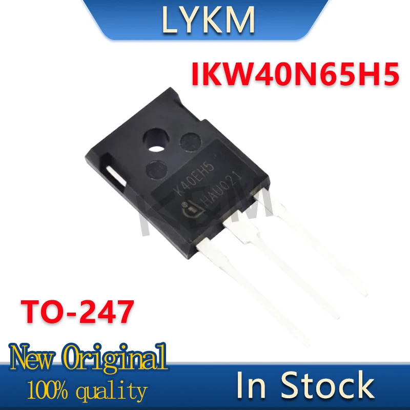 5-10/PCS New Original K40EH5 IKW40N65H5 TO-247 40A 650V inverter welding machine IGBT power tube In Stock