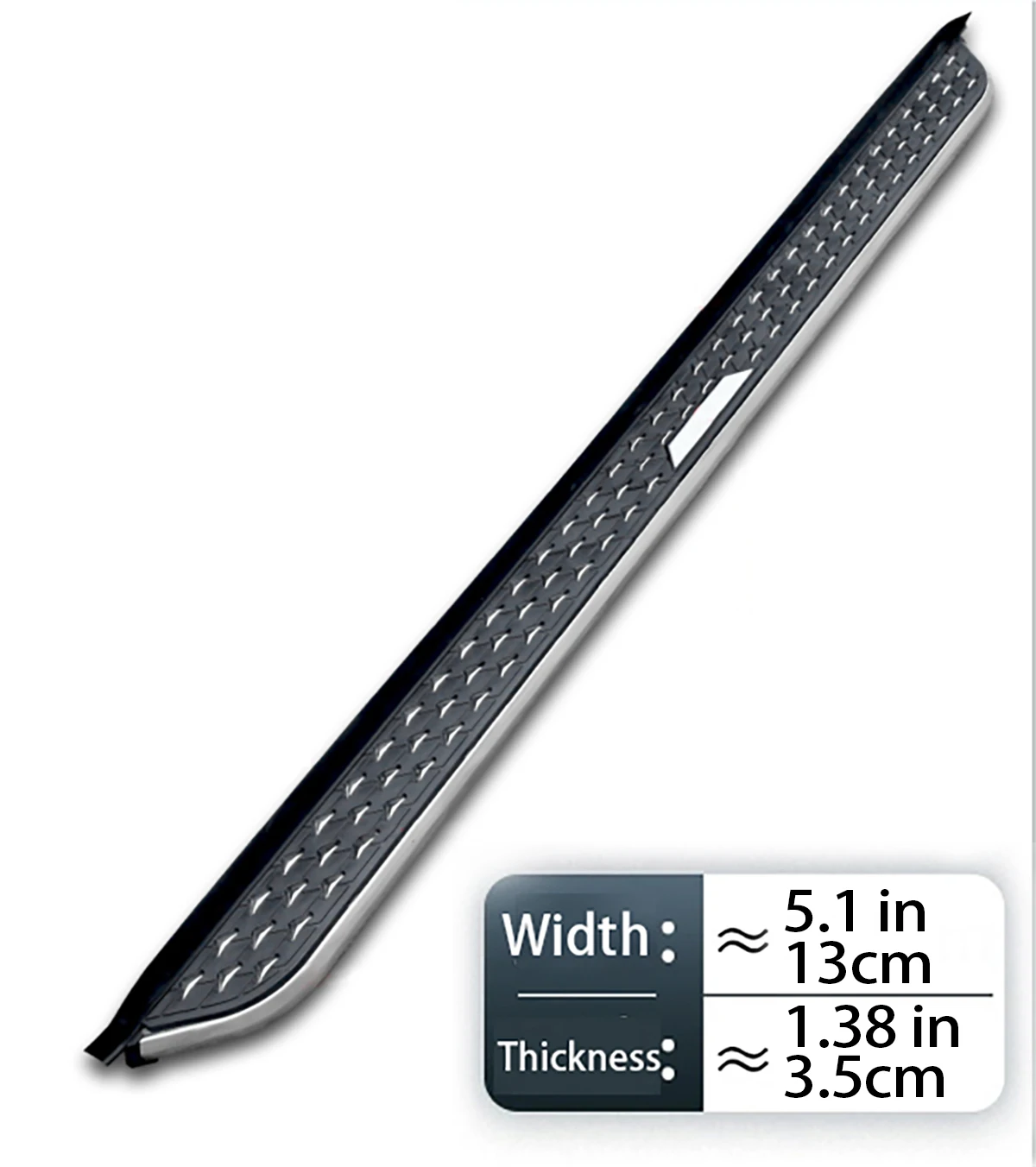 2 قطعة مناسبة لكيا EV6 2022-2025 لوحات الجري خطوات جانبية Nerf بار الفولاذ المقاوم للصدأ MTX