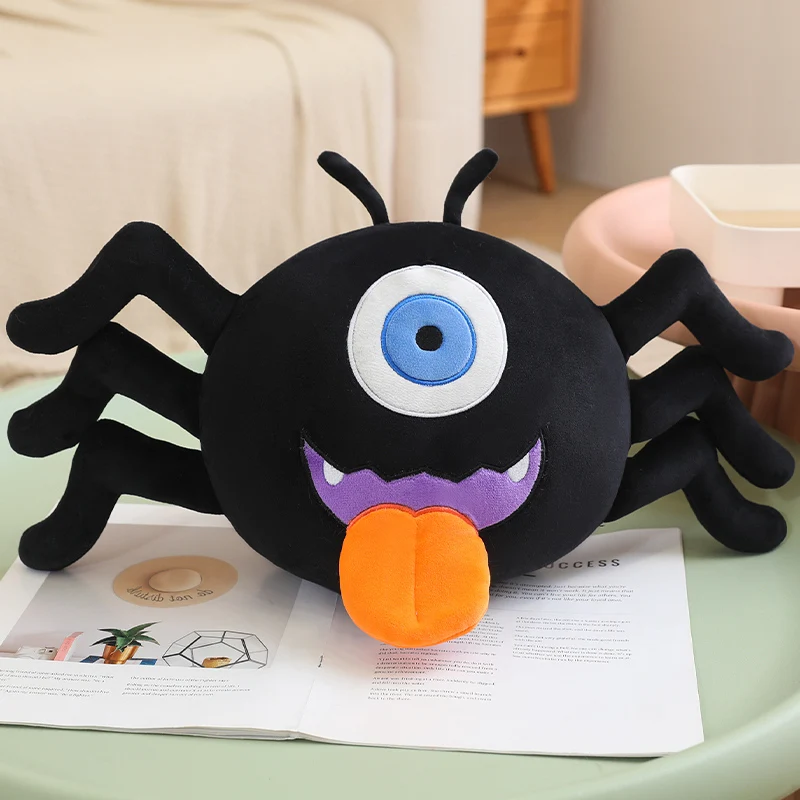 Halloween Cute Spider Baby Soft Plush Toys Cartoon Animal Dolls Toy Children Decoration Birthday Christmas Gift