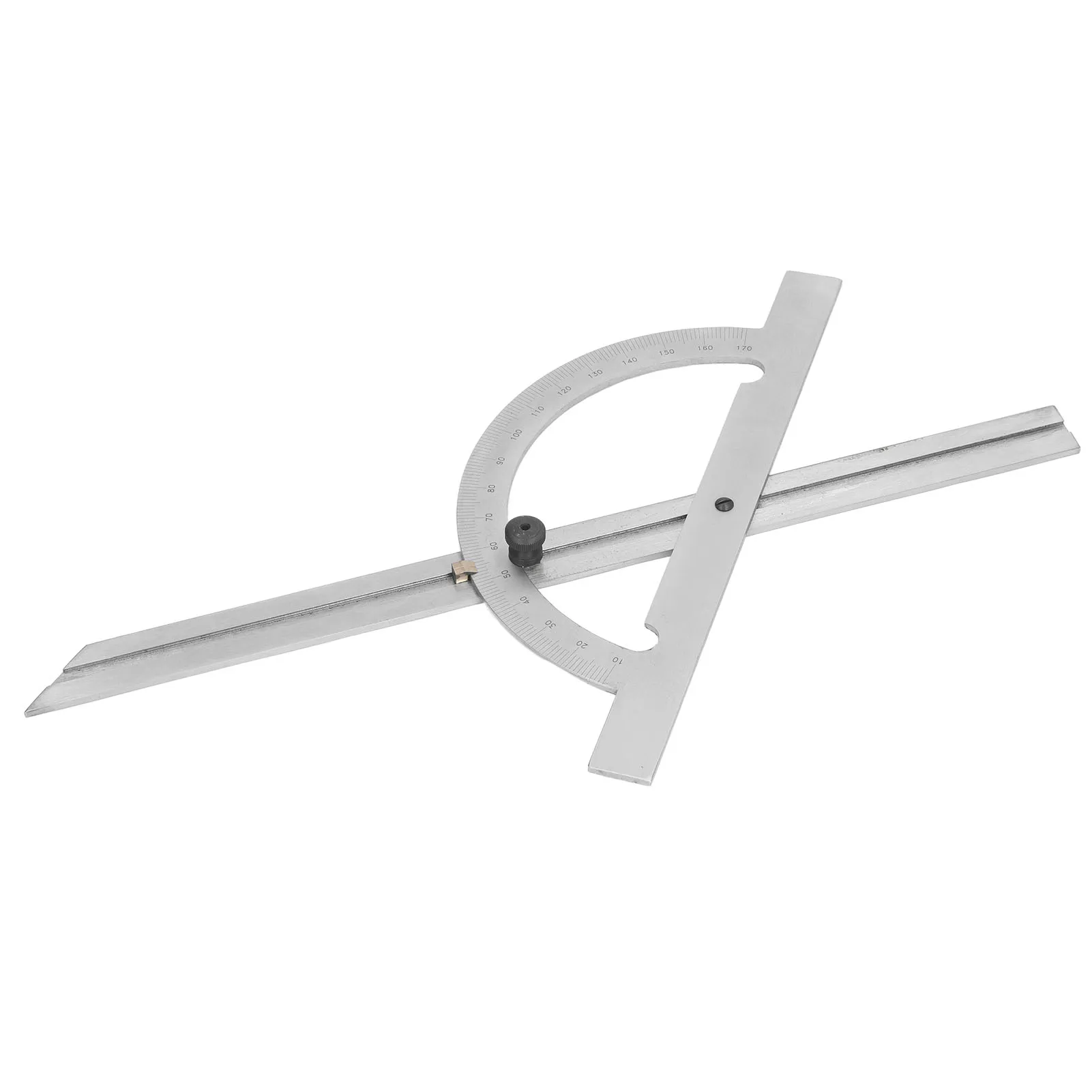 Edelstahl Winkelverstellbarer Winkelmesser 10-170° °   Winkelmessgeräte Edelstahl-Messwerkzeuge