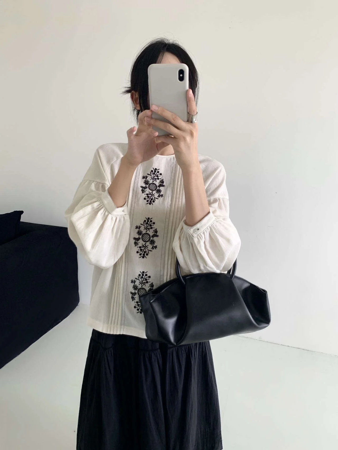 

Модный женский топ в стиле ретро с вышивкой, универсальный, удобный, дышащий, приятный к телу, для повседневной носки