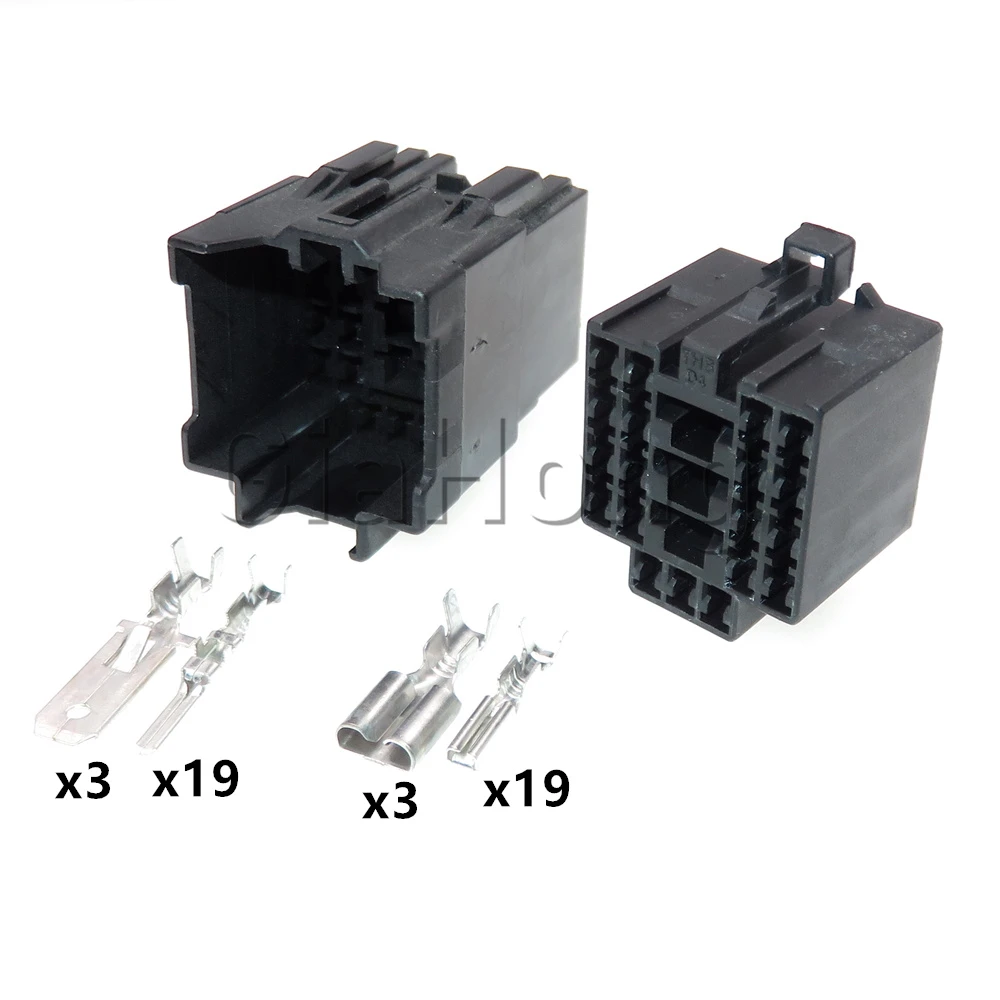 1 Set 22 Ways MG620838 AC Assembly Electric Cable Socket MG610837-5 Car Male Plug Female Composite Socket Auto Accessories