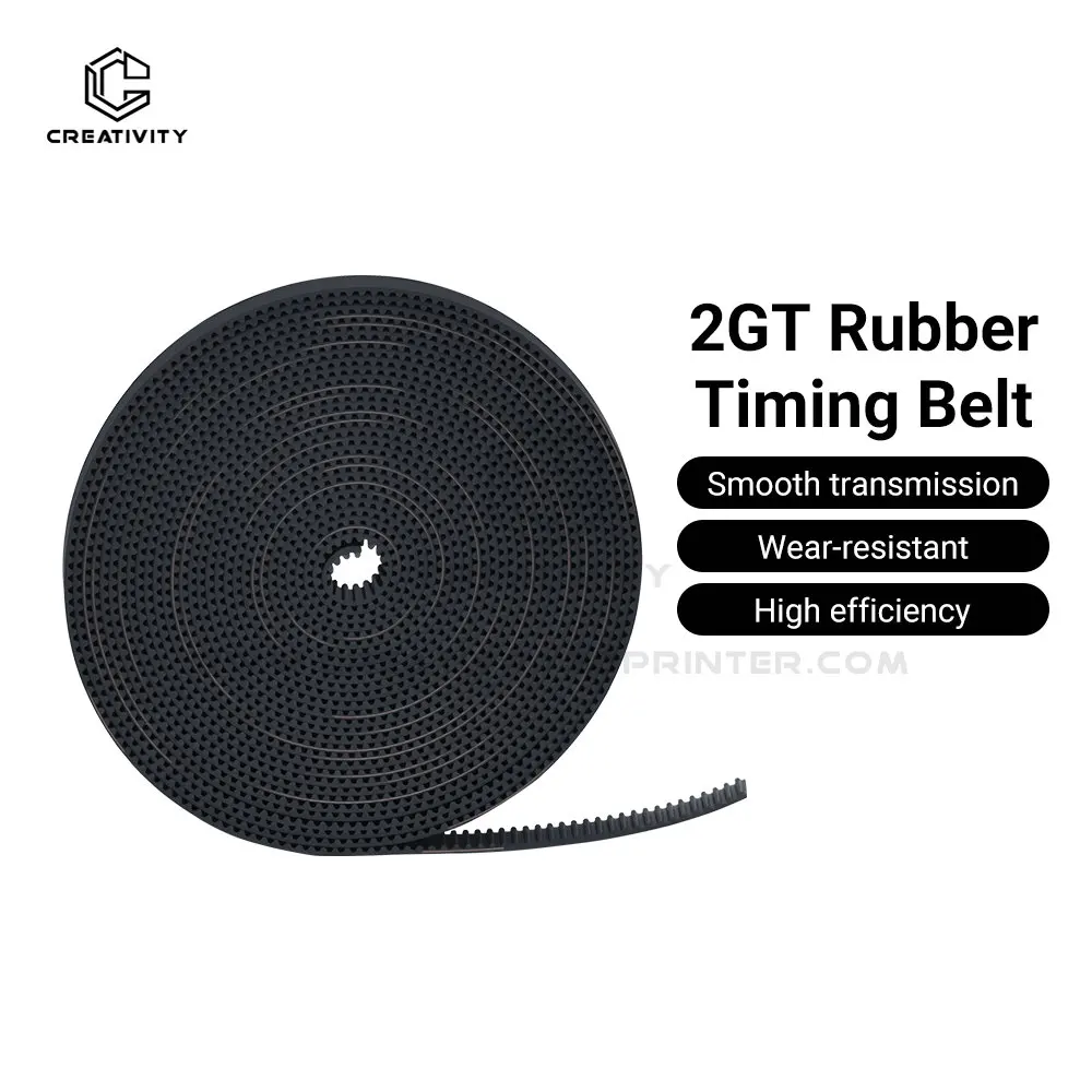 2M/5M GT2-6mm Open Timing Belt 2GT Belt Synchronous Belt Width 6MM For Lab A1 Labx1 P1P P1S Ender 3 CR10 3D Printer Parts