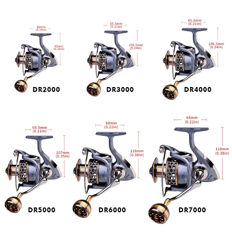 Ultralight Spinning Reel 4000  - огляд і ціна Reel Drag Knob