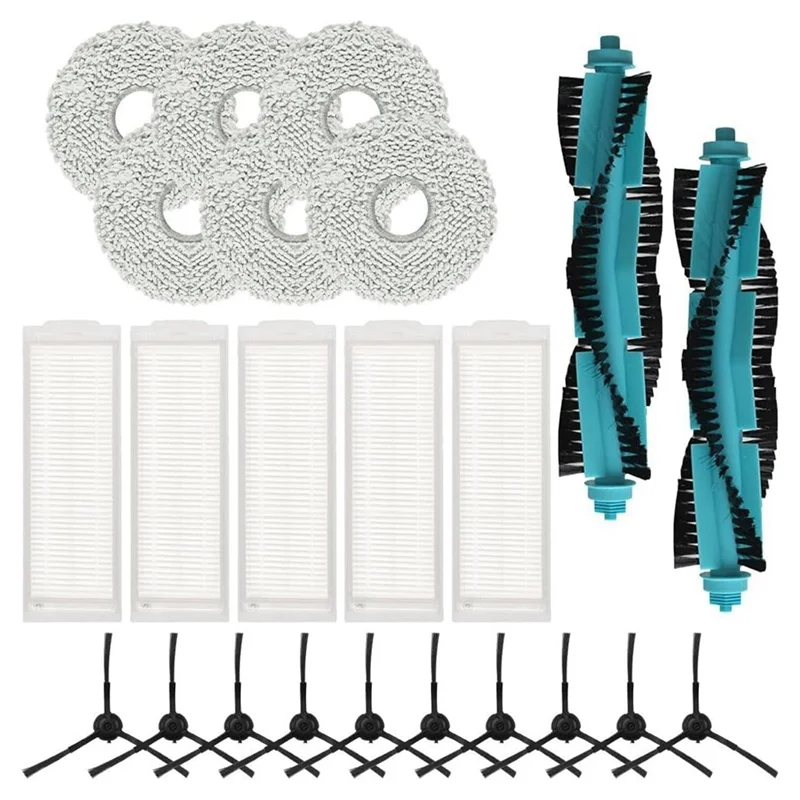 A97g escova lateral principal filtro hepa mop pano acessórios para cocotec conga 11090 robô aspirador de pó