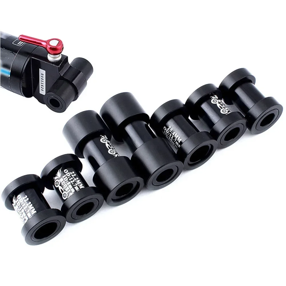 Bike Shock Absorber Bushing 22.2mm/24mm/ 25.4mm/38mm/41.8mm Length Bushing Mountain Rear Shock Mount Hardware Turn Point