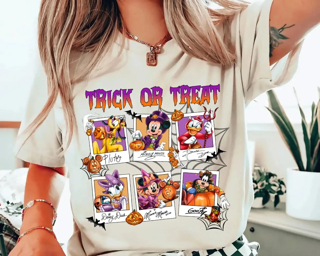 قميص Potdemiel The Haunted Mansion Foolish Mortals قميص ميكي والأصدقاء غرفة التمدد تي شيرت الهالوين ديزني موسم مخيف
