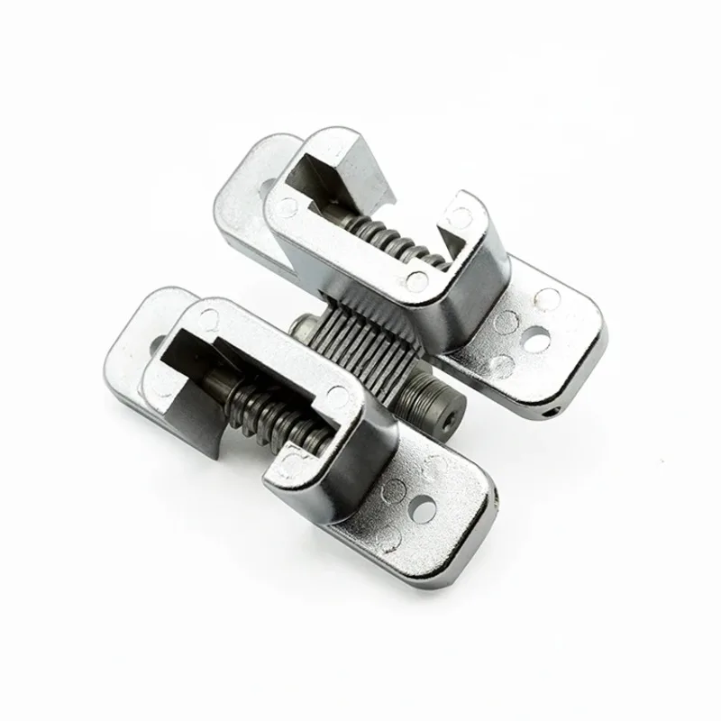 2PCS HFM21-30/50 Damping Hinge, Arbitrary Stop Position, Torque Cross Hidden Concealed Hinge Furniture Hardware