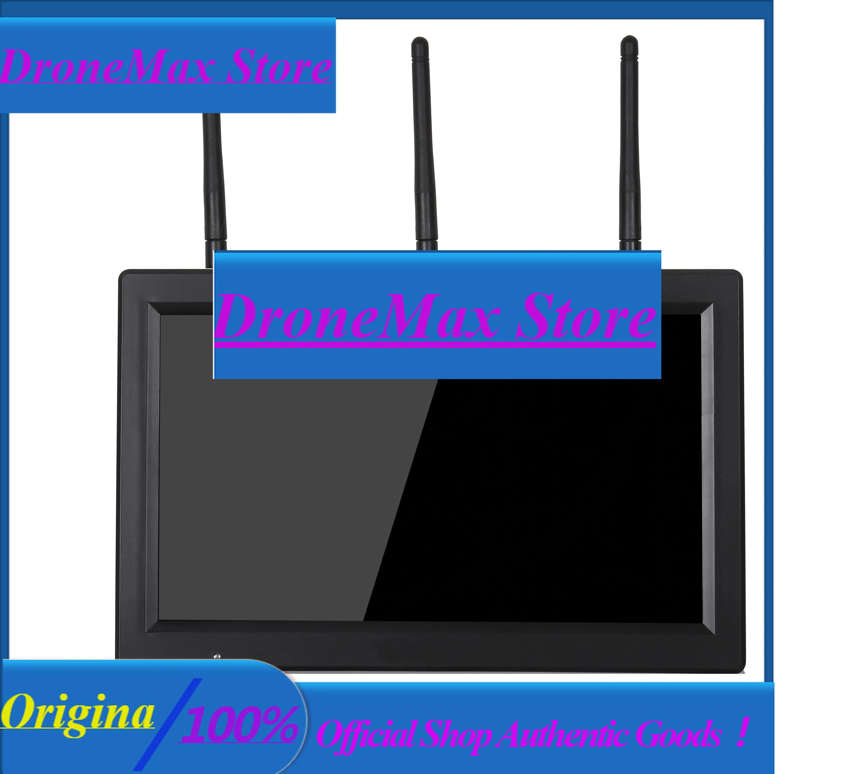 DroMaHawkeye Captain X 10.2 Inch 1.2G 3.3G 4.9G 5.8G 6G 240CH(8*3 DIY Channel) FPV Monitor With DVR Tracking Mode For RC Model