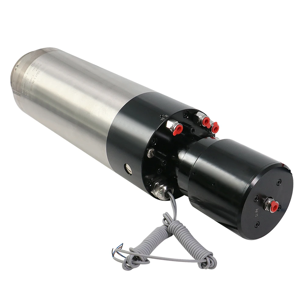 High Speed 24000rpm Water Cooled 7.5kw 380V BT30 NPN PNP Sensor 16A Metal Milling Spindle Motor Engine for CNC Milling
