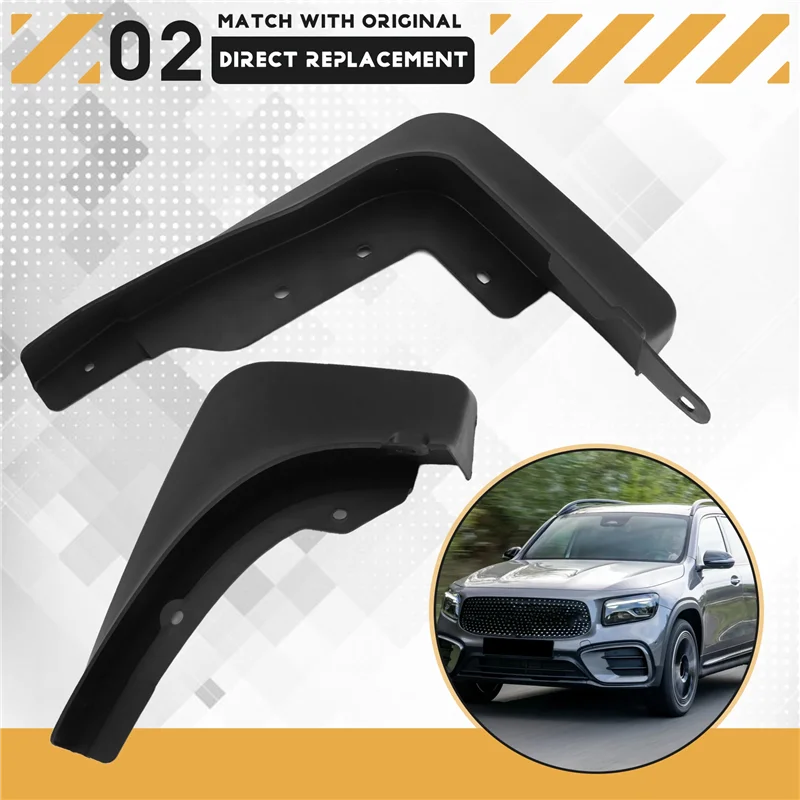 

Car Mudflapor For Mercedes-Benz GLB X247 2020-2023 Fender Mud Guard Flap Splash Flaps Mudguards Accessories