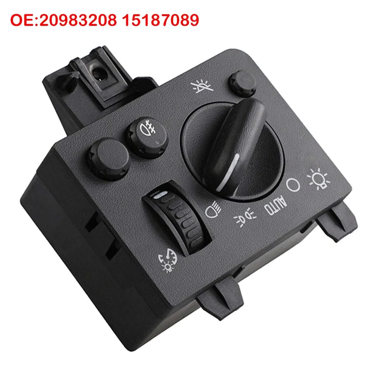 

20983208 для Chevy Colorado GMC Canyon 2004-2012, передняя фара автомобиля, противотуманная фара, переключатель лампы, 12 В, автоаксессуары