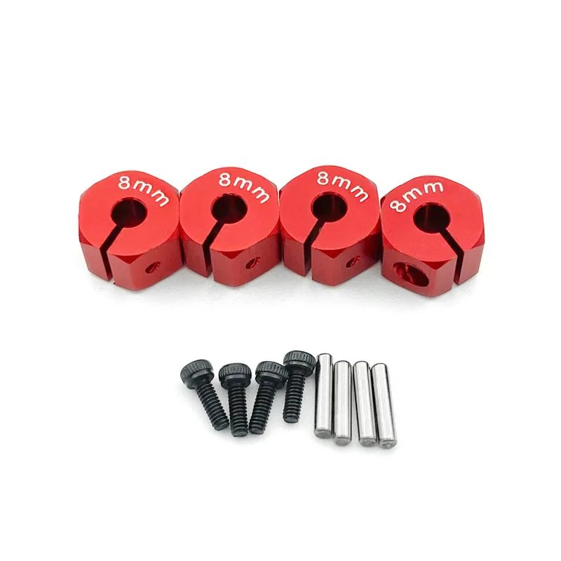 Rc Car Accessories Hub And Tire Adapter 12MM Widened Adapter Binder 8-12mm Thickness SCX10 CC01 WRAITH 90027 90034