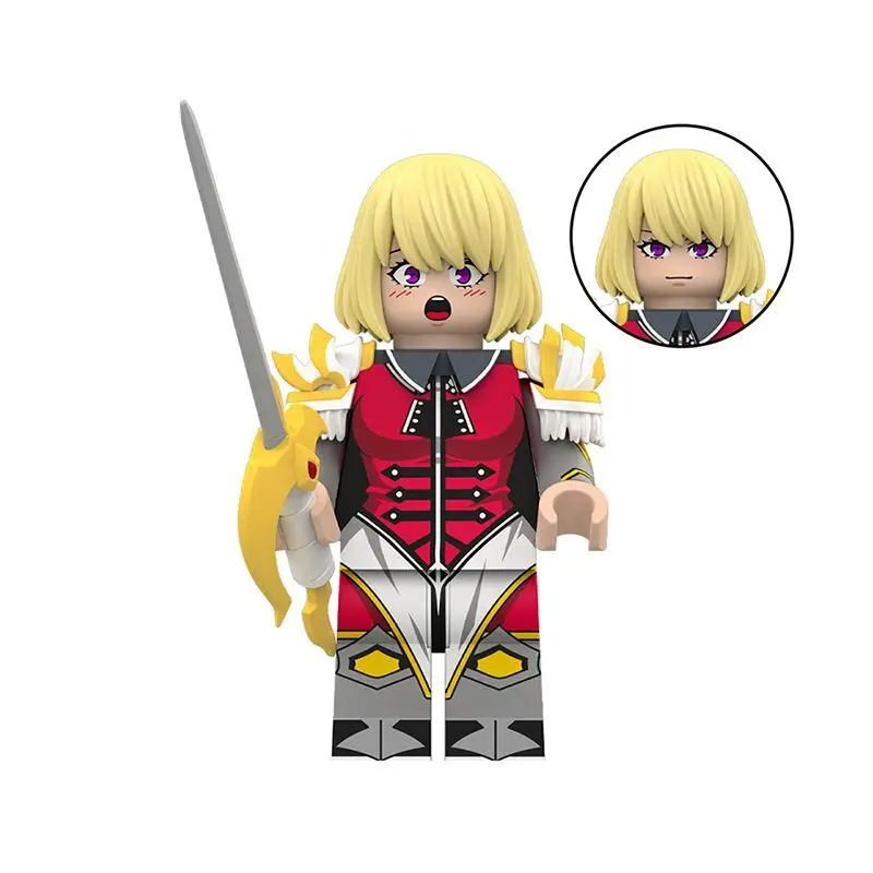 Anime Solo Nivellierung Cheng Xiaoyu Blöcke Action-figuren Sets Sphärische Gelenk Arme Einzigartige Waffen Montage Spielzeug Geschenk