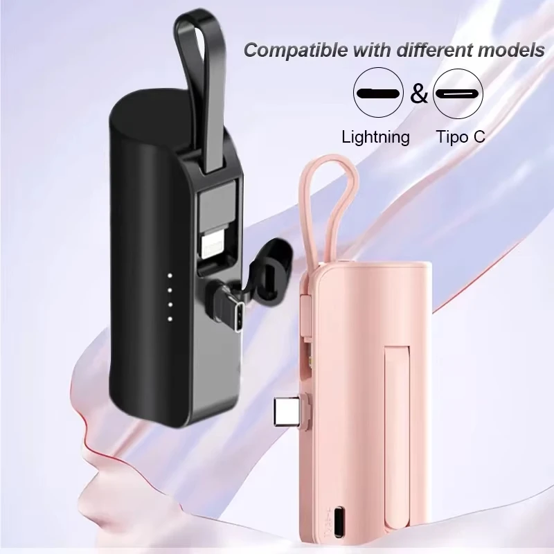 20000mAh Fast Charging Mini Power Bank Large Capacity Supply Multiple Interfaces For IPhone12 13 14 15 Samsung Huawei and Xiaomi