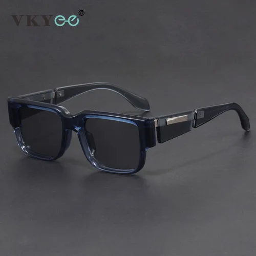 Imagen 2 del producto VICKY, nuevo diseño de montura cuadrada personalizado, gafas de sol polarizadas para hombres y mujeres, protección UV, se puede personalizar con prescripción 1074
