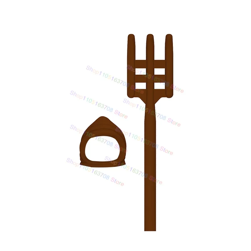N853 New blacksmith farmer Action Figures Hammer Accessories Medieval Series Model Scene Building Blocks Kids for Toys Gifts